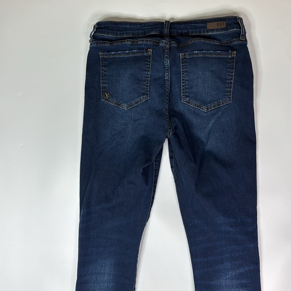 KUT Toothpick Skinny Dark Wash Jeans Size 12 - Picture 4 of 11